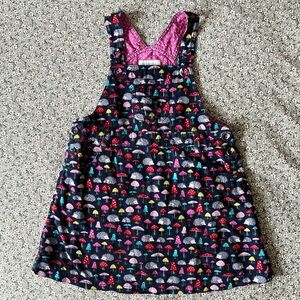 JoJo Maman Bebe cord pinafore dress